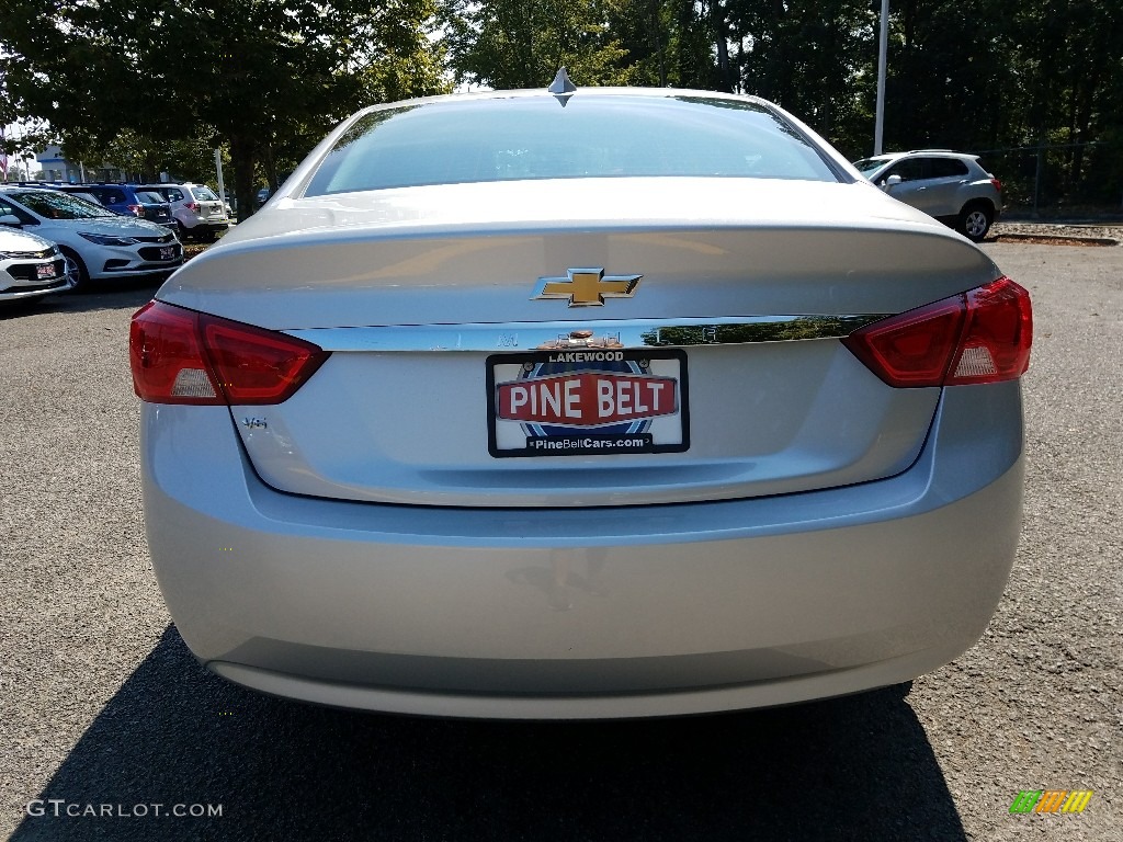 2018 Impala LS - Silver Ice Metallic / Jet Black/Dark Titanium photo #5