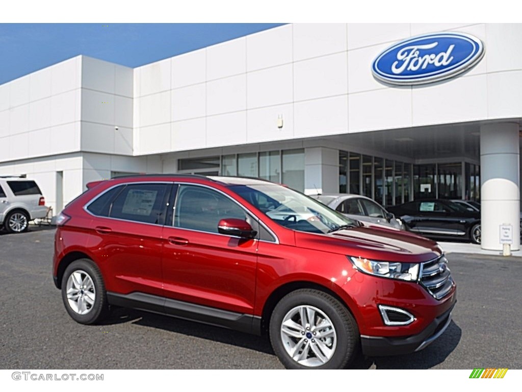 2017 Edge SEL - Ruby Red Metallic / Ebony photo #1