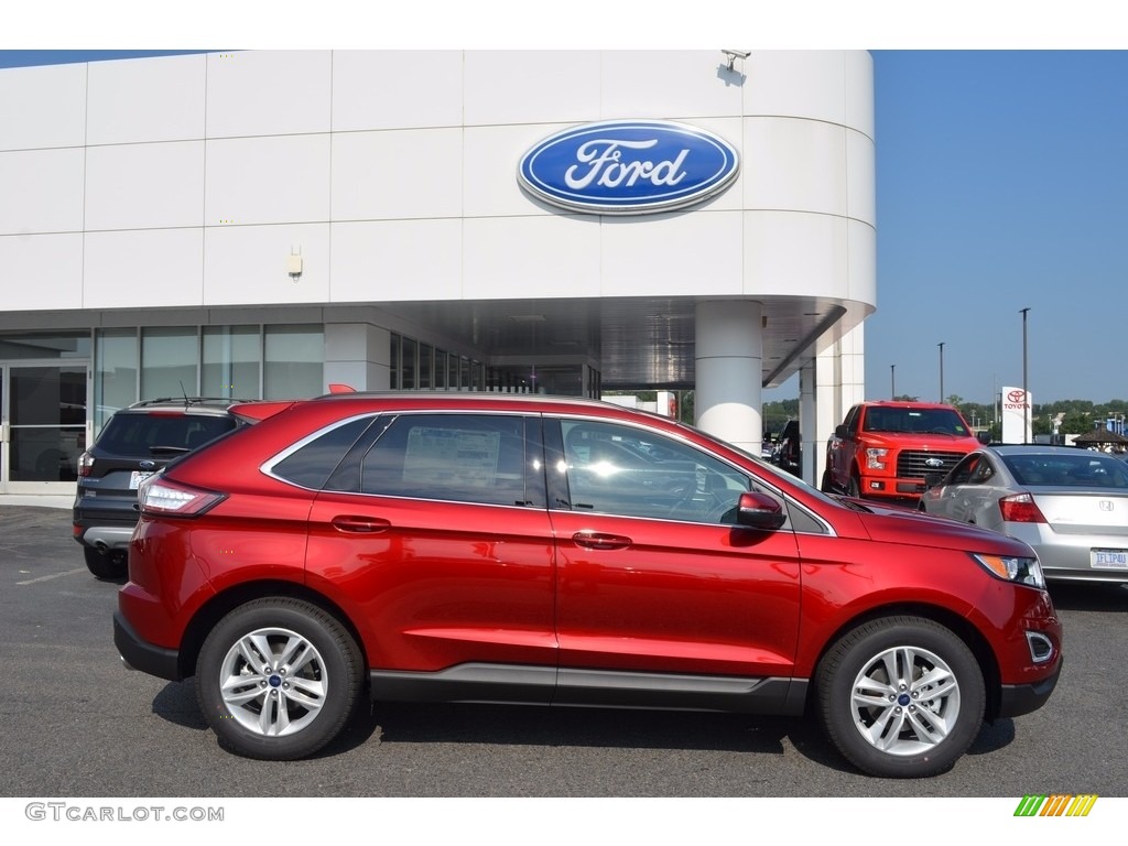2017 Edge SEL - Ruby Red Metallic / Ebony photo #2