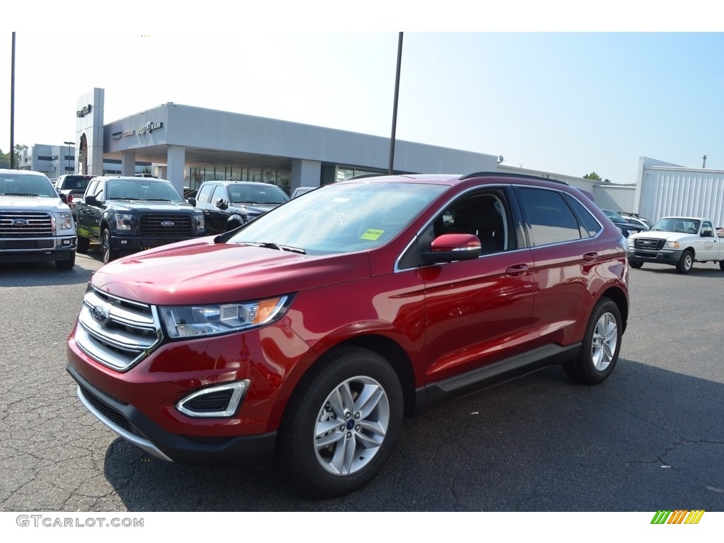 2017 Edge SEL - Ruby Red Metallic / Ebony photo #3