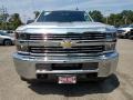 2018 Silver Ice Metallic Chevrolet Silverado 2500HD Work Truck Double Cab 4x4  photo #2