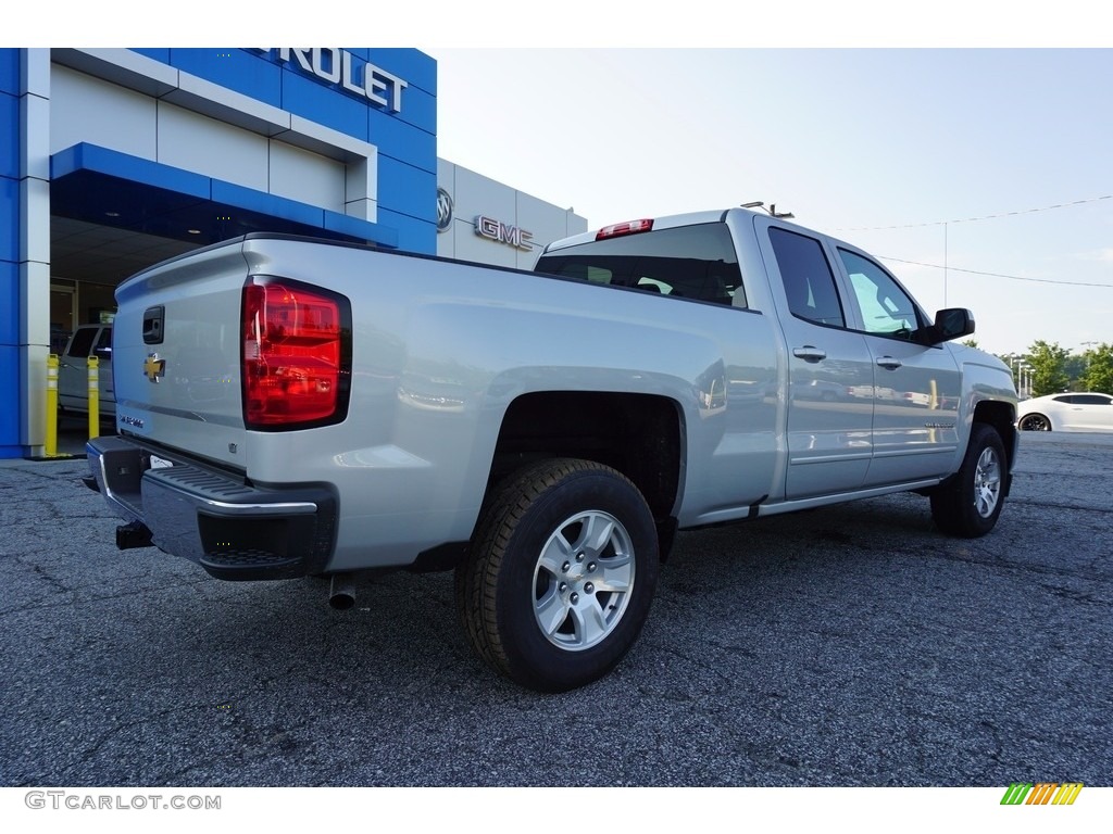 2018 Silverado 1500 LT Double Cab - Silver Ice Metallic / Jet Black photo #7