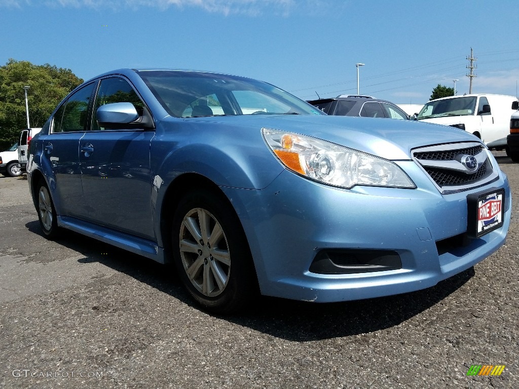 Sky Blue Metallic Subaru Legacy