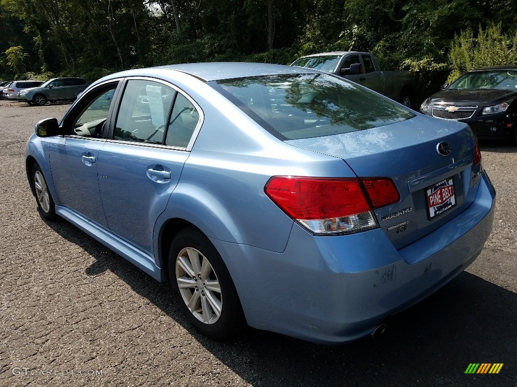 2011 Legacy 2.5i Premium - Sky Blue Metallic / Off-Black photo #2