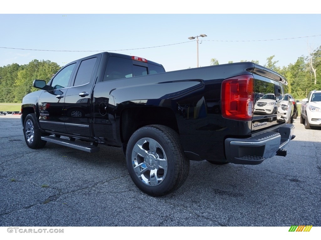 2018 Silverado 1500 LTZ Double Cab - Black / Cocoa Dune photo #5