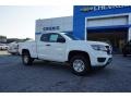 2017 Summit White Chevrolet Colorado WT Extended Cab  photo #1