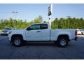 2017 Summit White Chevrolet Colorado WT Extended Cab  photo #4