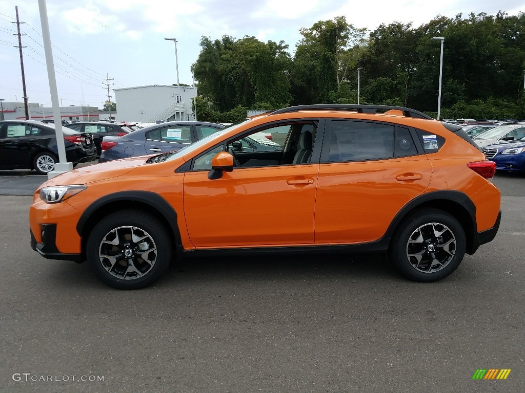 Sunshine Orange 2018 Subaru Crosstrek 2.0i Premium Exterior Photo #122341991