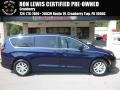 Jazz Blue Pearl 2017 Chrysler Pacifica Touring