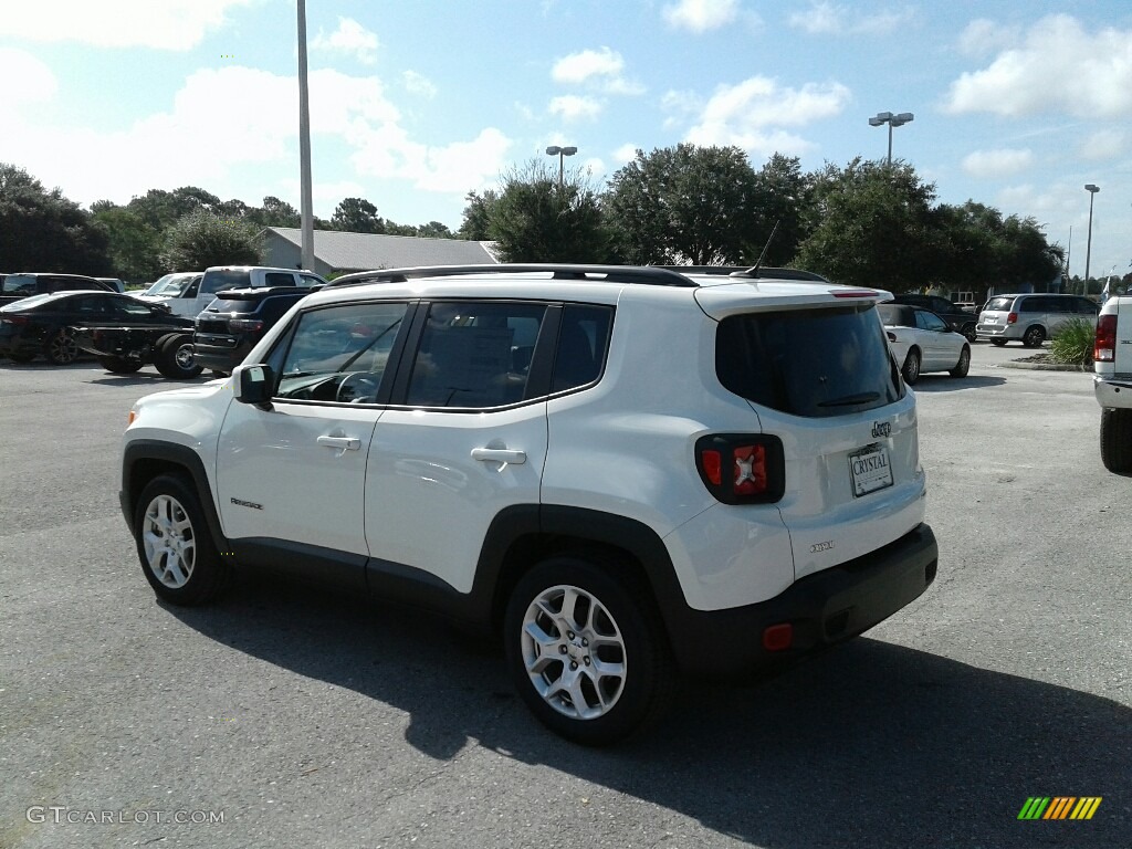 2017 Renegade Latitude - Alpine White / Black photo #3
