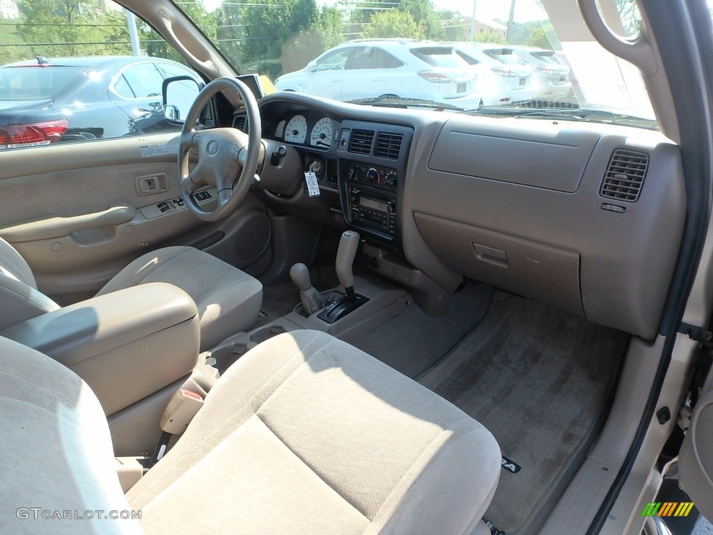 2004 Tacoma V6 Xtracab 4x4 - Mystic Gold Metallic / Oak photo #6