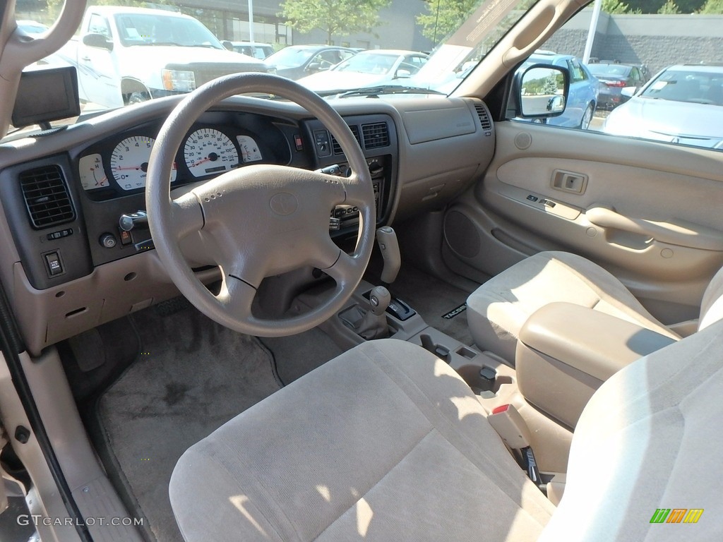 2004 Tacoma V6 Xtracab 4x4 - Mystic Gold Metallic / Oak photo #12