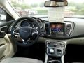 2017 Chrysler 200 Black Interior Dashboard Photo