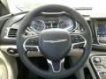 2017 Chrysler 200 Black Interior Steering Wheel Photo