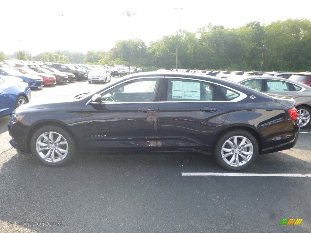 2018 Impala LT - Blue Velvet Metallic / Jet Black/Dark Titanium photo #2