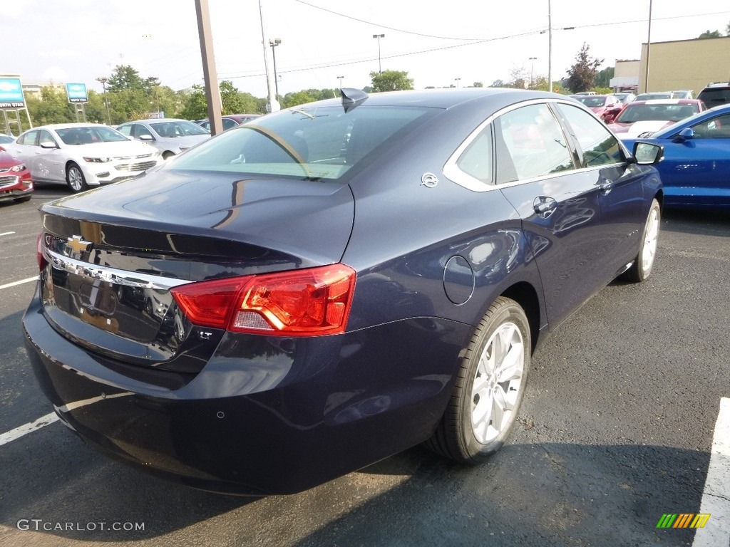 2018 Impala LT - Blue Velvet Metallic / Jet Black/Dark Titanium photo #5