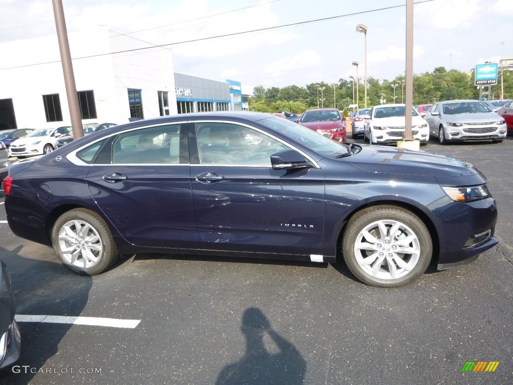 2018 Impala LT - Blue Velvet Metallic / Jet Black/Dark Titanium photo #6