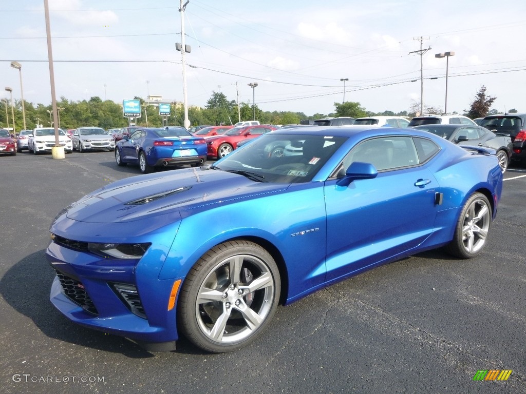 2018 Camaro SS Coupe - Hyper Blue Metallic / Jet Black photo #1