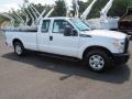 Oxford White - F250 Super Duty XL Super Cab Photo No. 4
