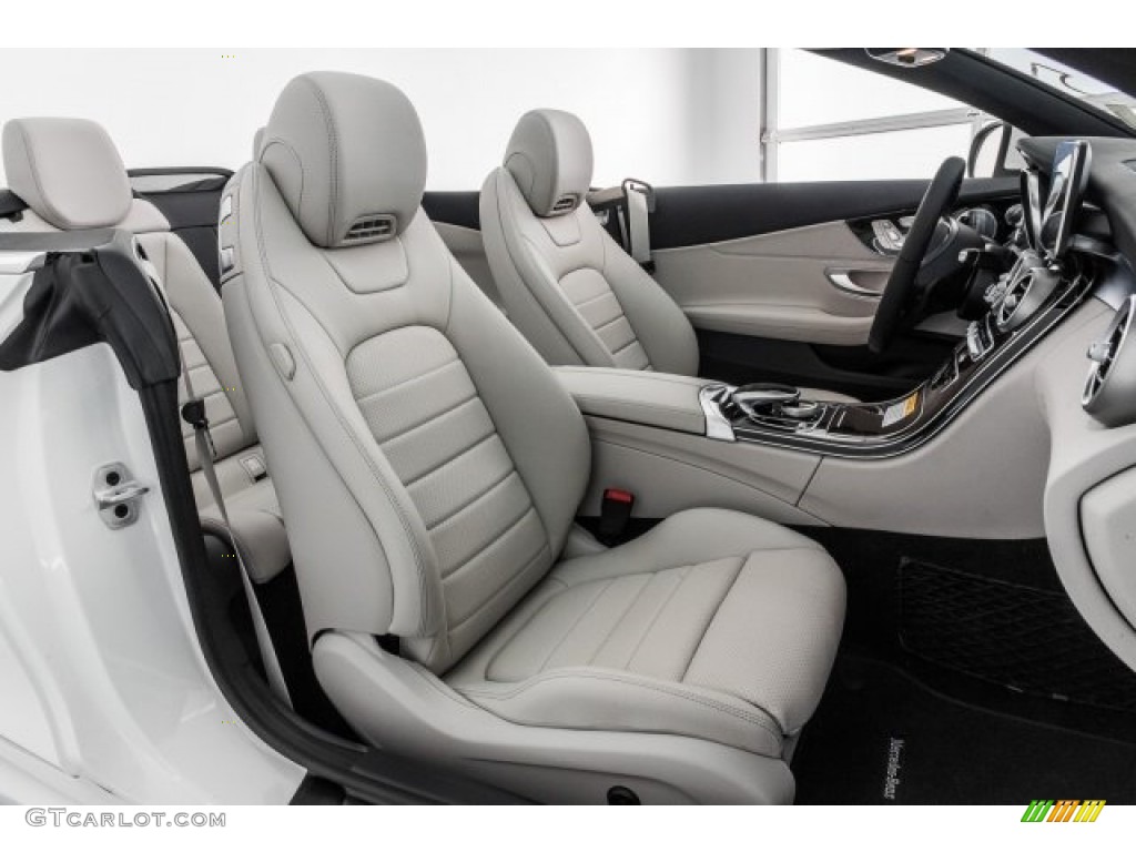 Crystal Grey/Black Interior 2018 Mercedes-Benz C 300 Cabriolet Photo #122349871