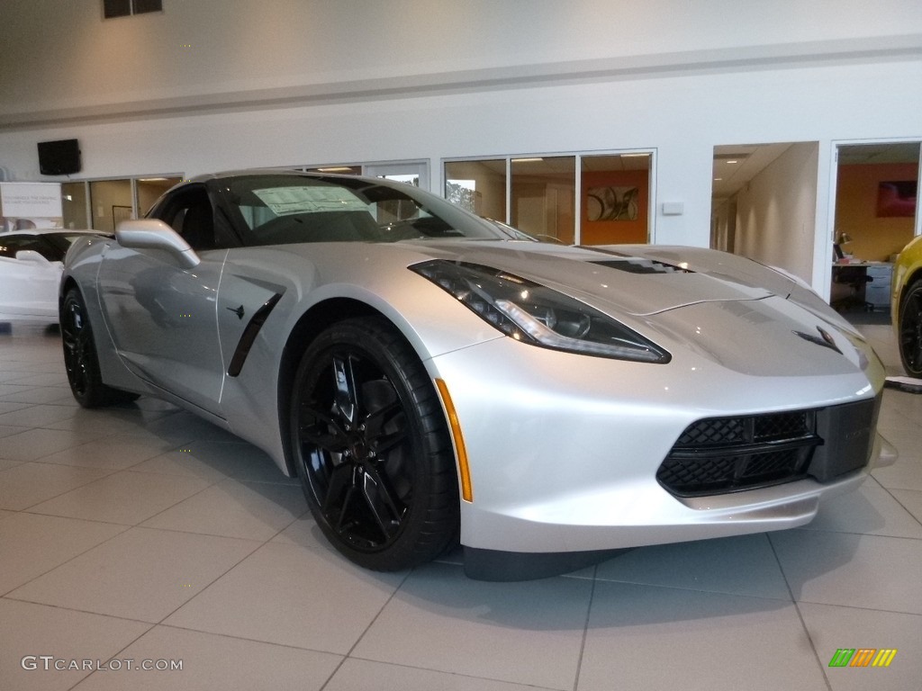 Blade Silver Metallic 2018 Chevrolet Corvette Stingray Coupe Exterior Photo #122350729