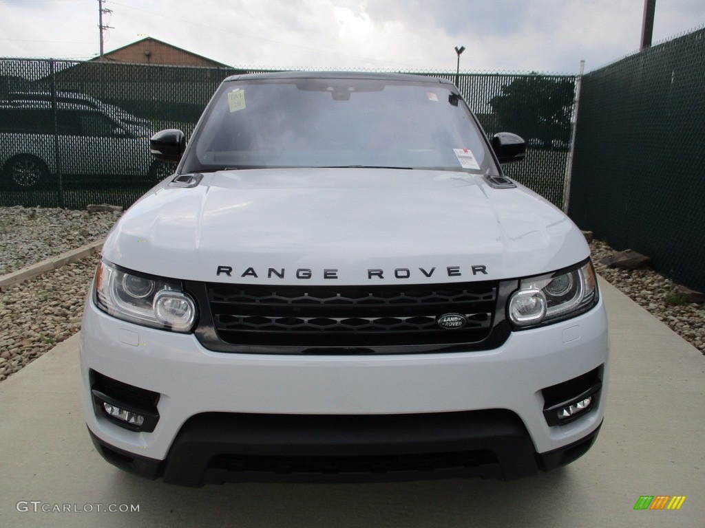 2017 Range Rover Sport Supercharged - Fuji White / Ebony/Pimento photo #7