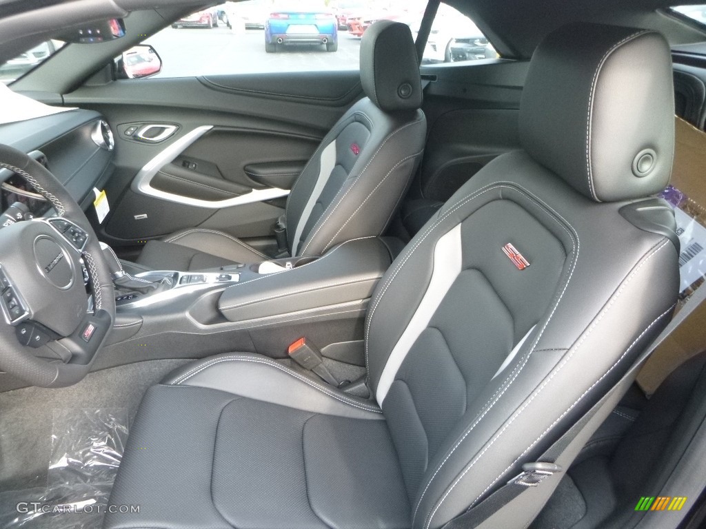 Jet Black Interior 2018 Chevrolet Camaro SS Convertible Photo #122351440