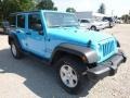 2017 Chief Blue Jeep Wrangler Unlimited Sport 4x4  photo #7