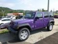 2017 Extreme Purple Jeep Wrangler Unlimited Sport 4x4 #122346334