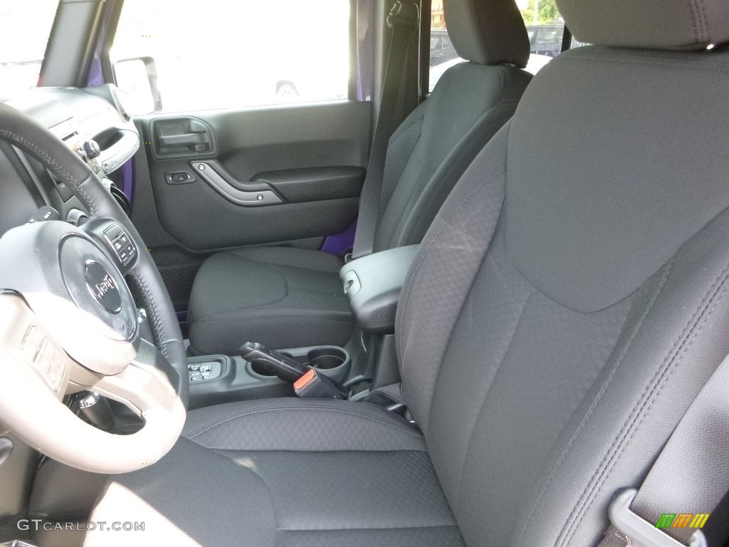 2017 Wrangler Unlimited Sport 4x4 - Extreme Purple / Black photo #13