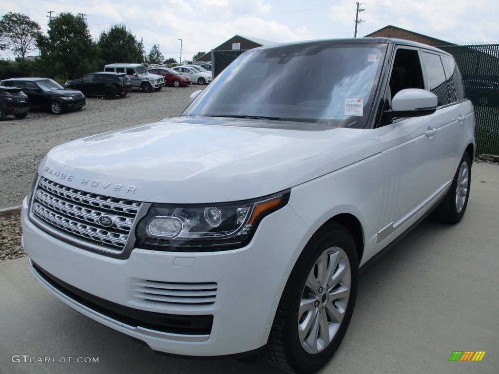 2017 Range Rover HSE - Fuji White / Ebony/Ebony photo #8