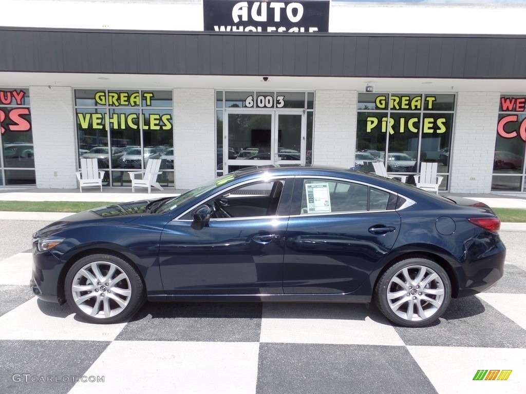 2016 Mazda6 Touring - Blue Reflex Mica / Sand photo #1