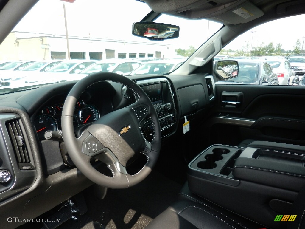 2018 Silverado 1500 LT Double Cab 4x4 - Silver Ice Metallic / Jet Black photo #7