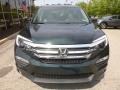 2017 Black Forest Pearl Honda Pilot EX-L AWD  photo #6