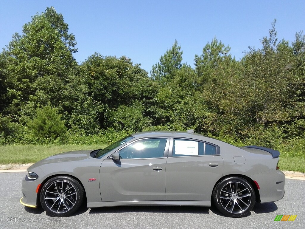 2018 Charger R/T Scat Pack - Destroyer Gray / Black photo #1