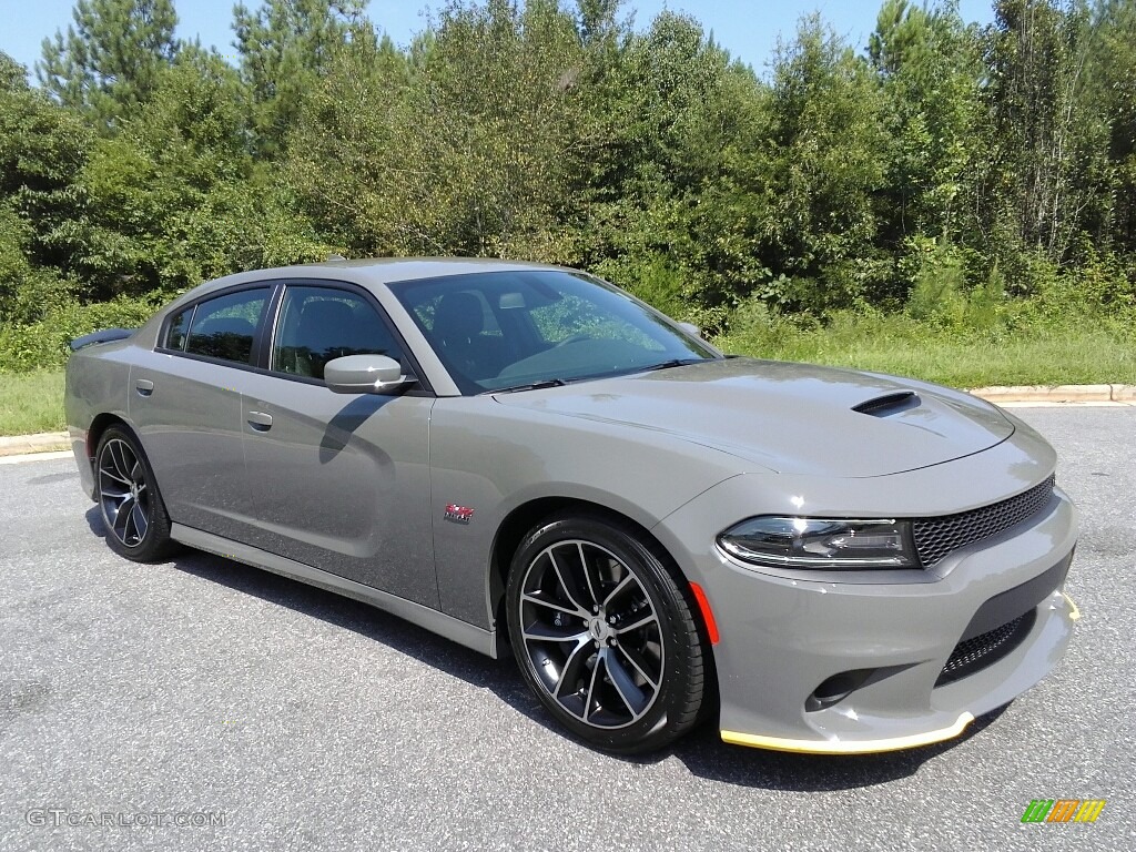 2018 Charger R/T Scat Pack - Destroyer Gray / Black photo #4