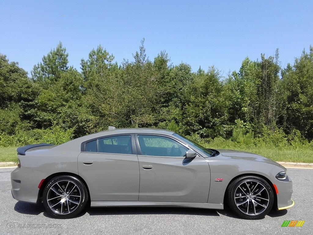 2018 Charger R/T Scat Pack - Destroyer Gray / Black photo #5