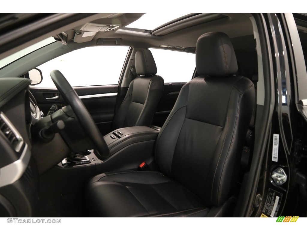 2015 Highlander XLE AWD - Attitude Black Metallic / Black photo #5