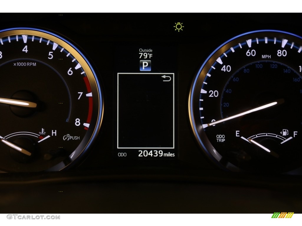 2015 Highlander XLE AWD - Attitude Black Metallic / Black photo #6