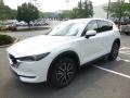 2017 Crystal White Pearl Mazda CX-5 Grand Touring AWD  photo #5