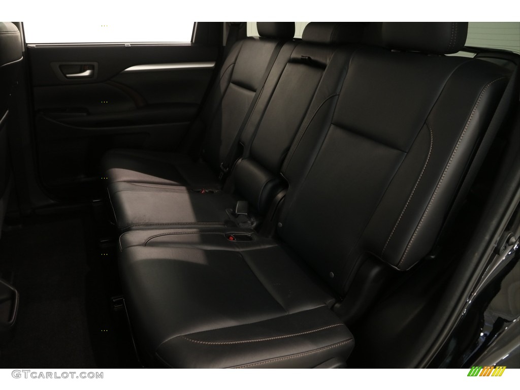 2015 Highlander XLE AWD - Attitude Black Metallic / Black photo #13