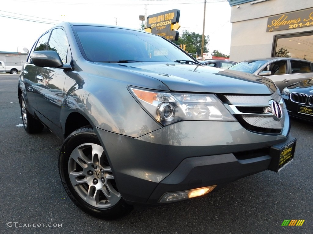 2008 MDX Technology - Sterling Gray Metallic / Ebony photo #1