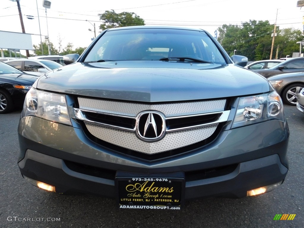 2008 MDX Technology - Sterling Gray Metallic / Ebony photo #2