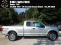 2018 Ingot Silver Ford F150 STX SuperCab 4x4  photo #1