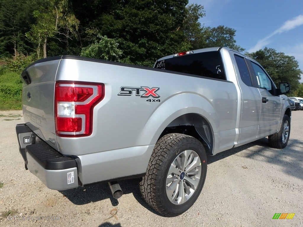 Ingot Silver 2018 Ford F150 STX SuperCab 4x4 Exterior Photo #122363431