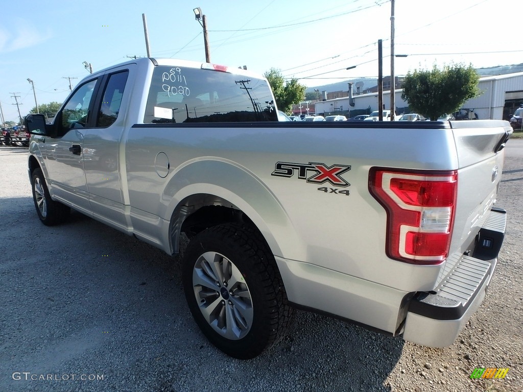 2018 F150 STX SuperCab 4x4 - Ingot Silver / Black photo #4