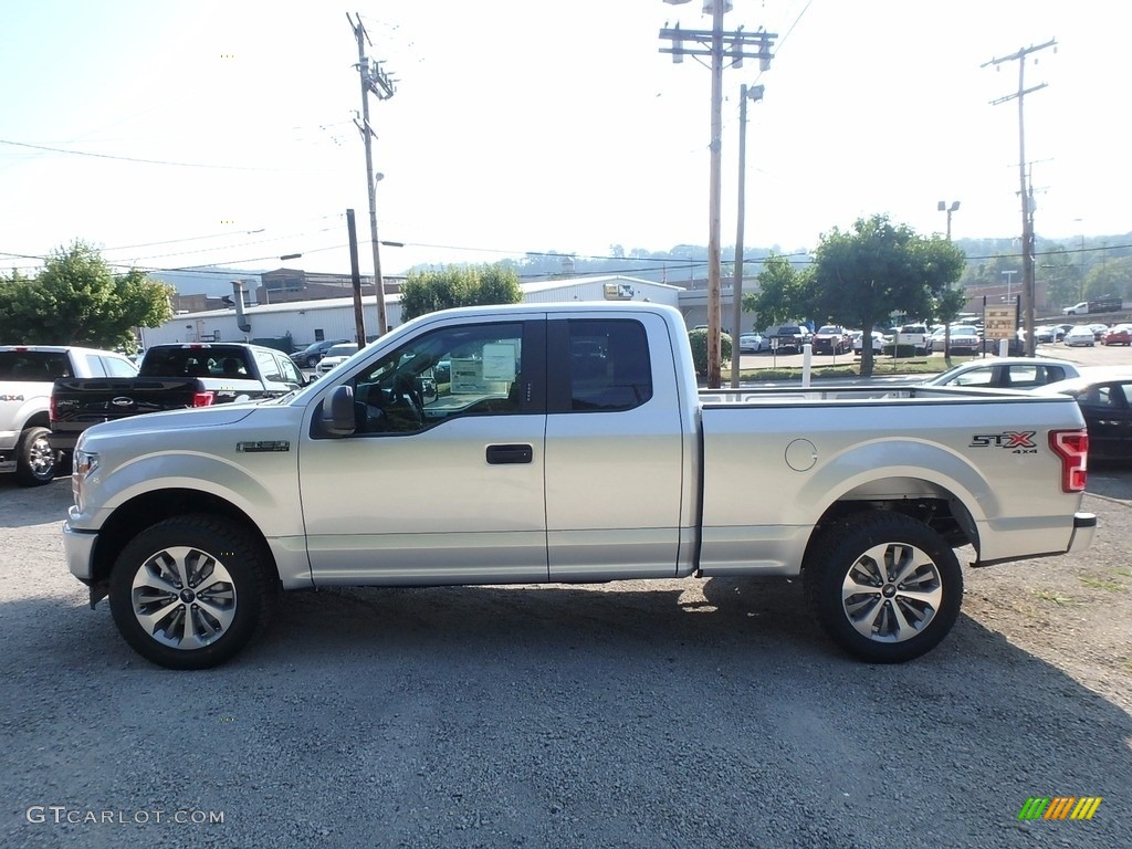 2018 F150 STX SuperCab 4x4 - Ingot Silver / Black photo #5
