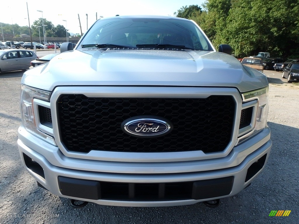 2018 F150 STX SuperCab 4x4 - Ingot Silver / Black photo #7