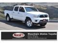 Super White 2014 Toyota Tacoma V6 SR5 Double Cab 4x4