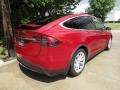 2016 Red Multi-Coat Tesla Model X 75D  photo #7